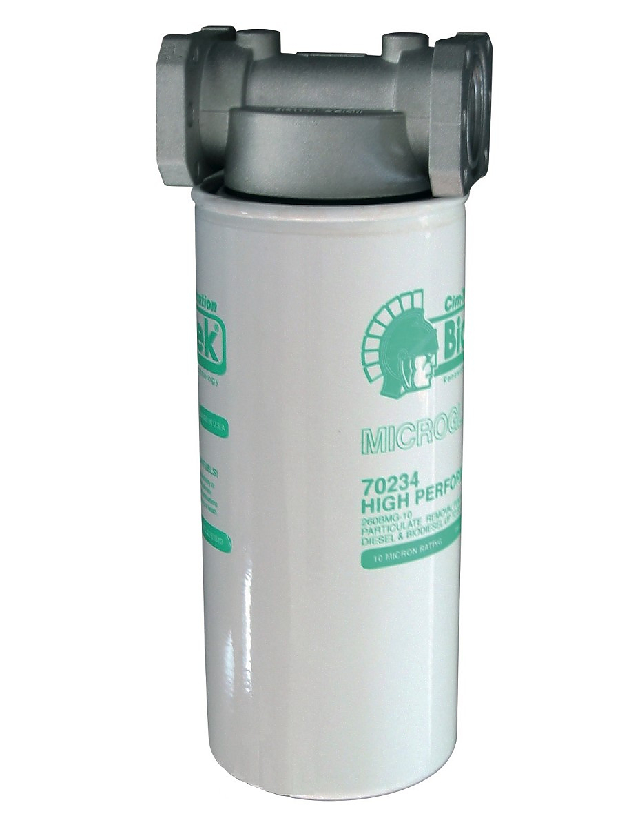 Фильтр для очистки топлива и биоДТ от мех.примесей и воды, 10 мк, 200 ß, 100 л/мин
