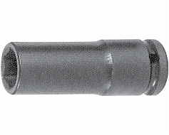 Головка ударная удлиненная 6-гранная 1/2" 22mm 1430022M NICHER®