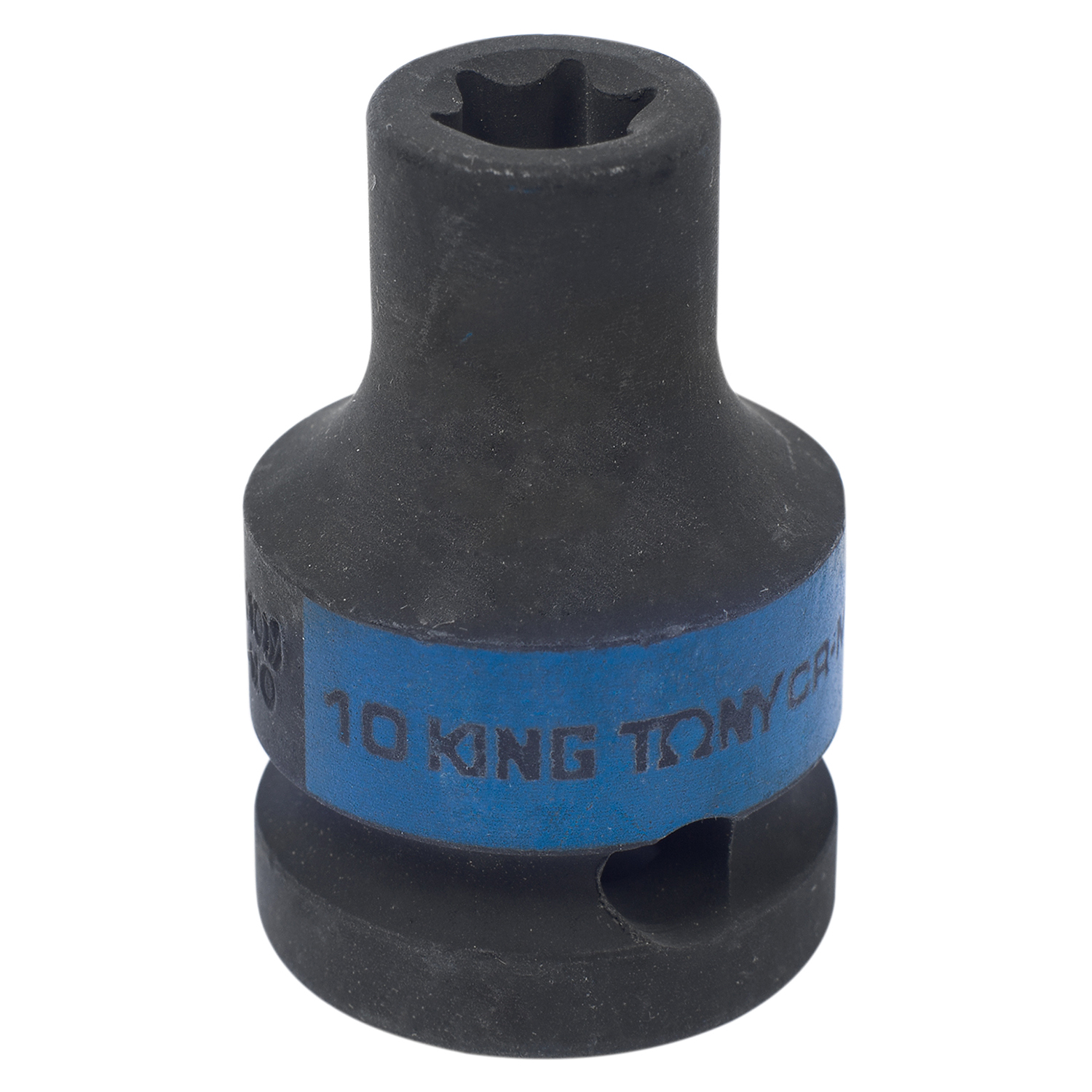 457510M KING TONY Головка торцевая ударная TORX Е-стандарт 1/2", E10, L = 38 мм