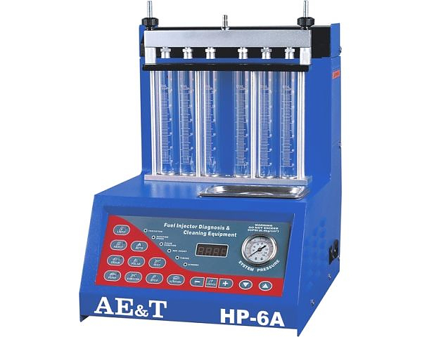 Установка HP-6A AE&amp;T для проверки и очистки форсунок с встроенной ультразвуковой очисткой