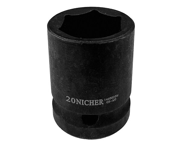 Головка ударная 6-гранная 1/2" 20mm 1440020M NICHER®