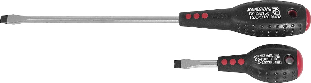 D04S350 Отвертка стержневая шлицевая FULL STAR, SL3х50 мм