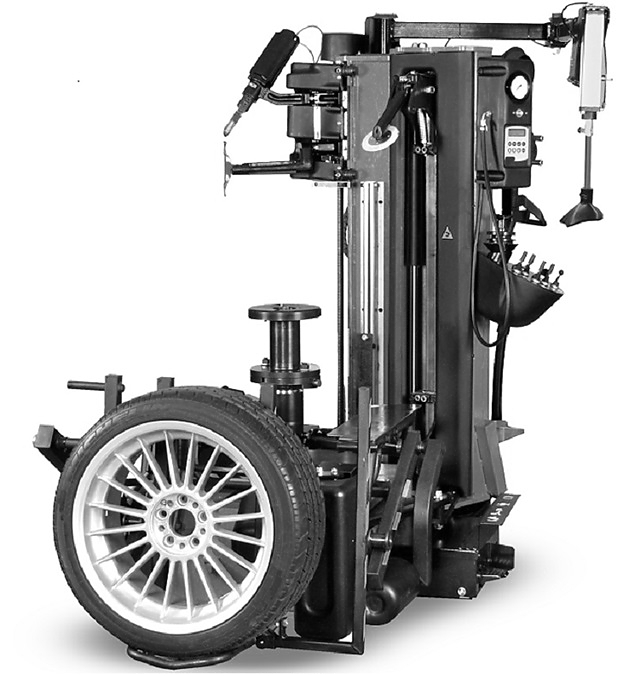 Шиномонтажный станок (стенд) автоматический Hofmann Monty Quadriga 1. Цвет серый RAL 7040