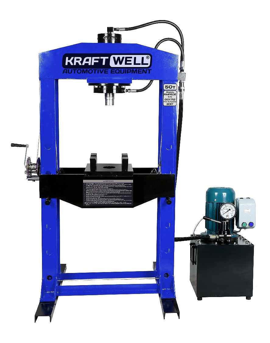 KRWPR50E Пресс 50 т. c электрогидравлическим приводом KraftWell
