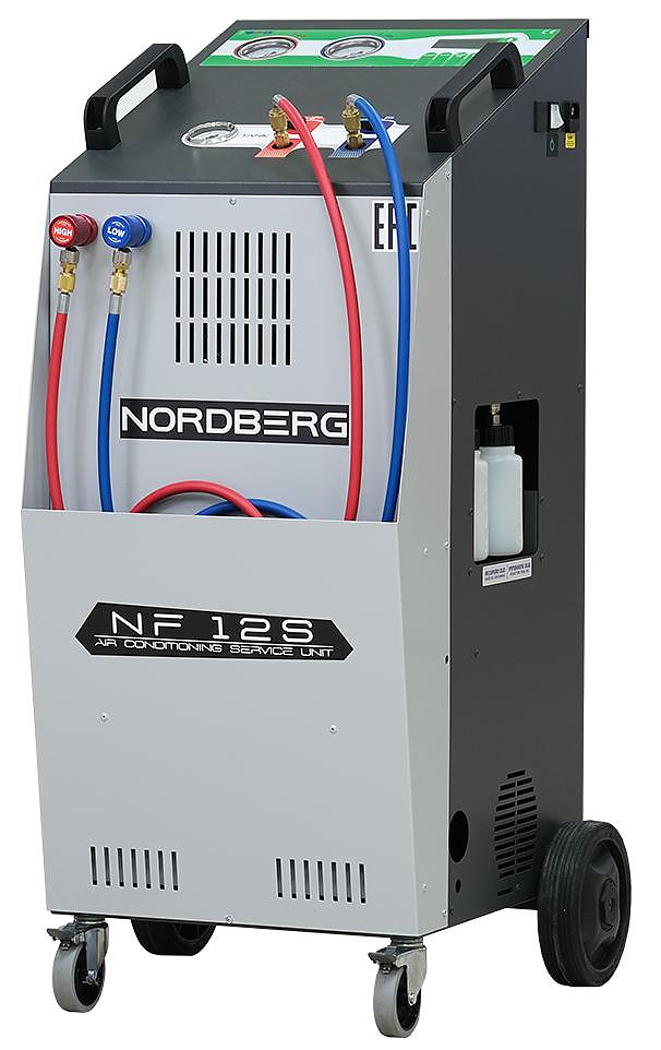 NF12S Автоматическая установка для заправки автомобильных кондиционеров, 12 л NORDBERG (Италия)