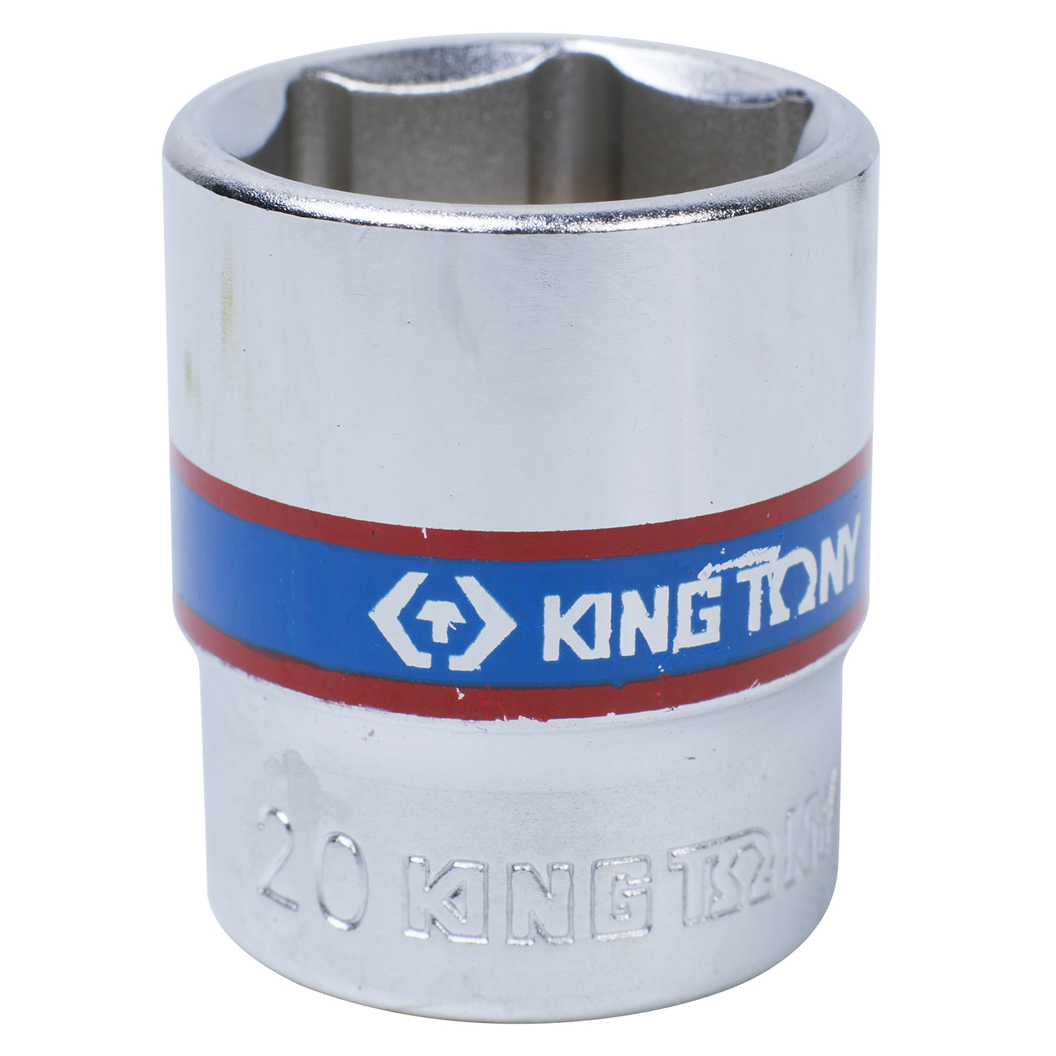 333520M KING TONY Головка торцевая стандартная шестигранная 3/8", 20 мм