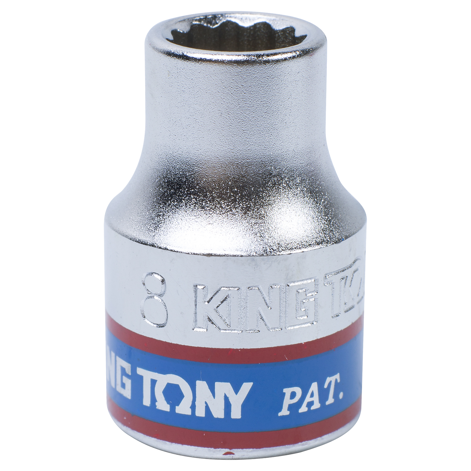 333008M KING TONY Головка торцевая стандартная двенадцатигранная 3/8", 8 мм