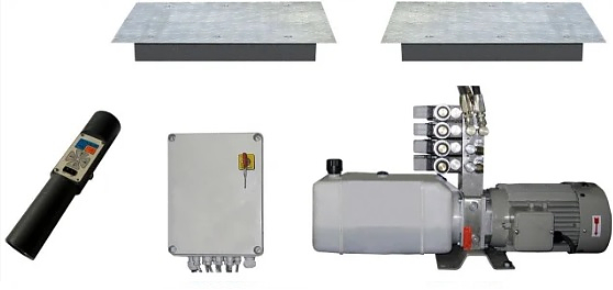 Люфт-детектор Hofmann Weartest 2300 FA (с фунд. рамами и установочным набором в комплекте)