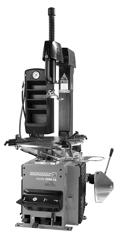 Шиномонтажный станок (стенд) автоматический Monty 3300-24 SmartSpeed. Цвет серый RAL7040