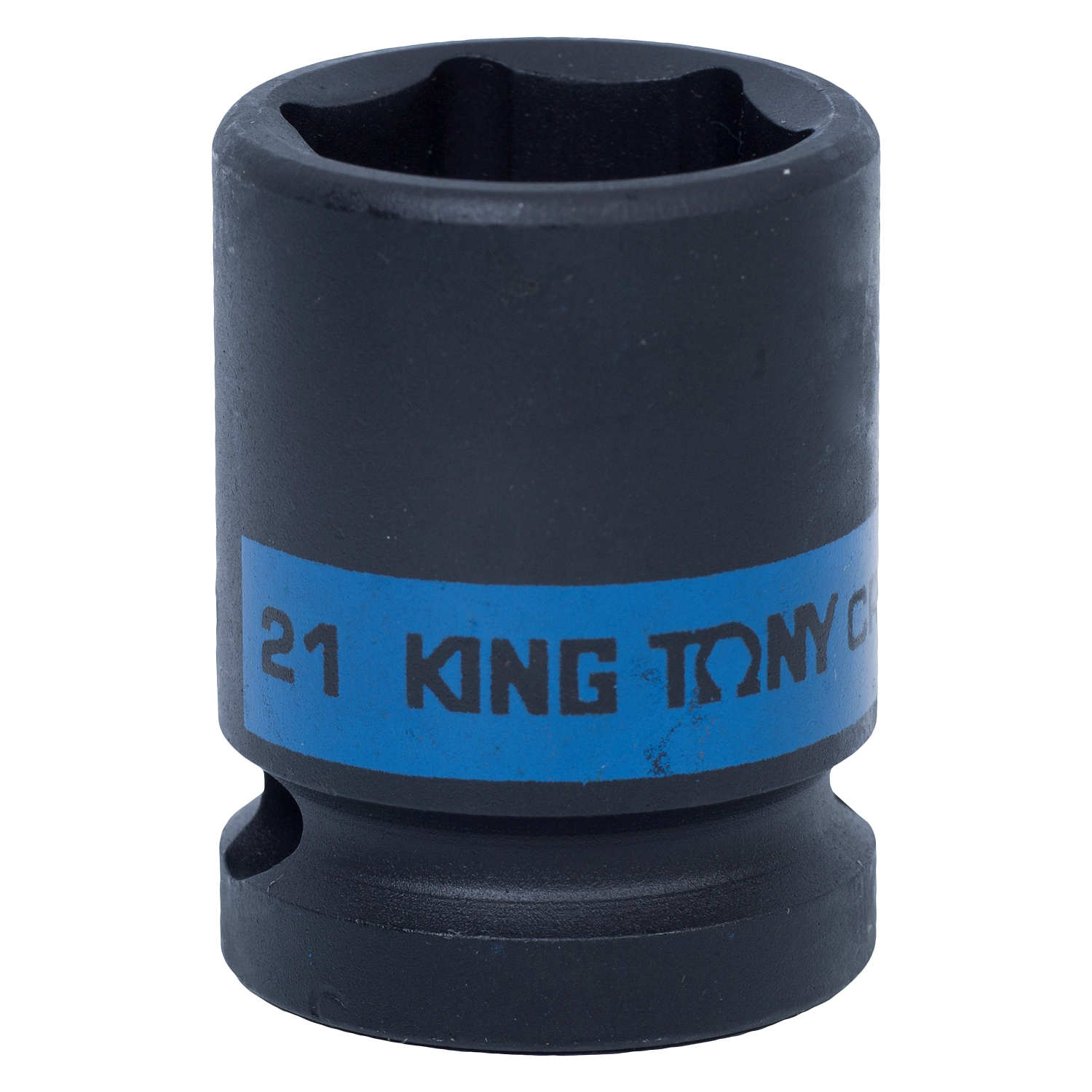 453521M KING TONY Головка торцевая ударная шестигранная 1/2", 21 мм