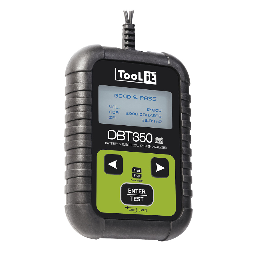 DBT350 тестер для аккумуляторов  арт.025868
