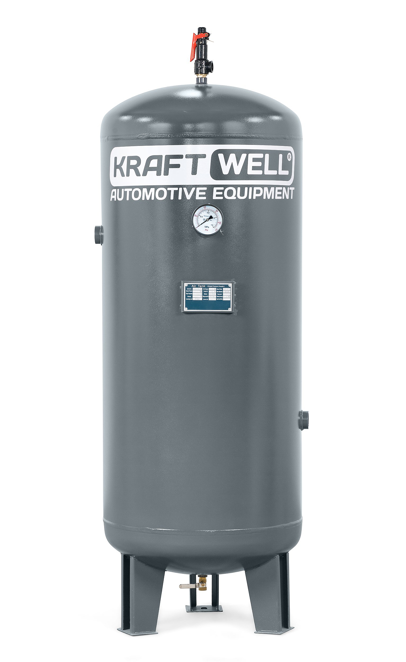 KraftWell ARIA DEPO 600 Ресивер вертикальный, 600 л, 16 бар