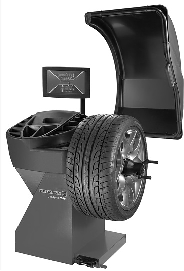 Балансировочный станок (стенд) для колес Hofmann Geodyna 7500L. Цвет серый RAL 7040
