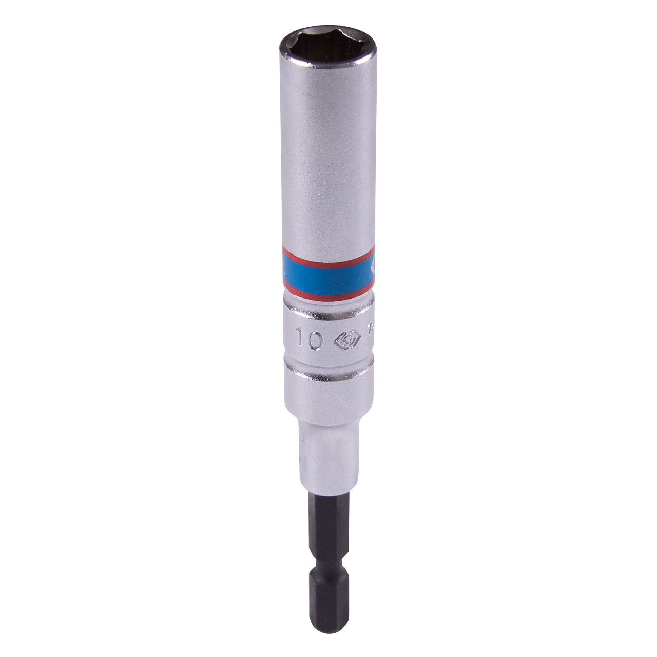 Головка для шуруповерта шестигранная 1/4", 10 мм, L = 110 мм KING TONY 76C1110M