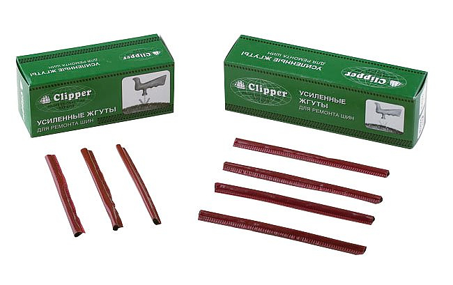 CLIPPER ЖГУТ E422 резиновый с кордом 102мм (набор 50шт.)