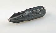 KS-Tools 9112201 Бита Phillips PH1, 25 мм., 1/4"