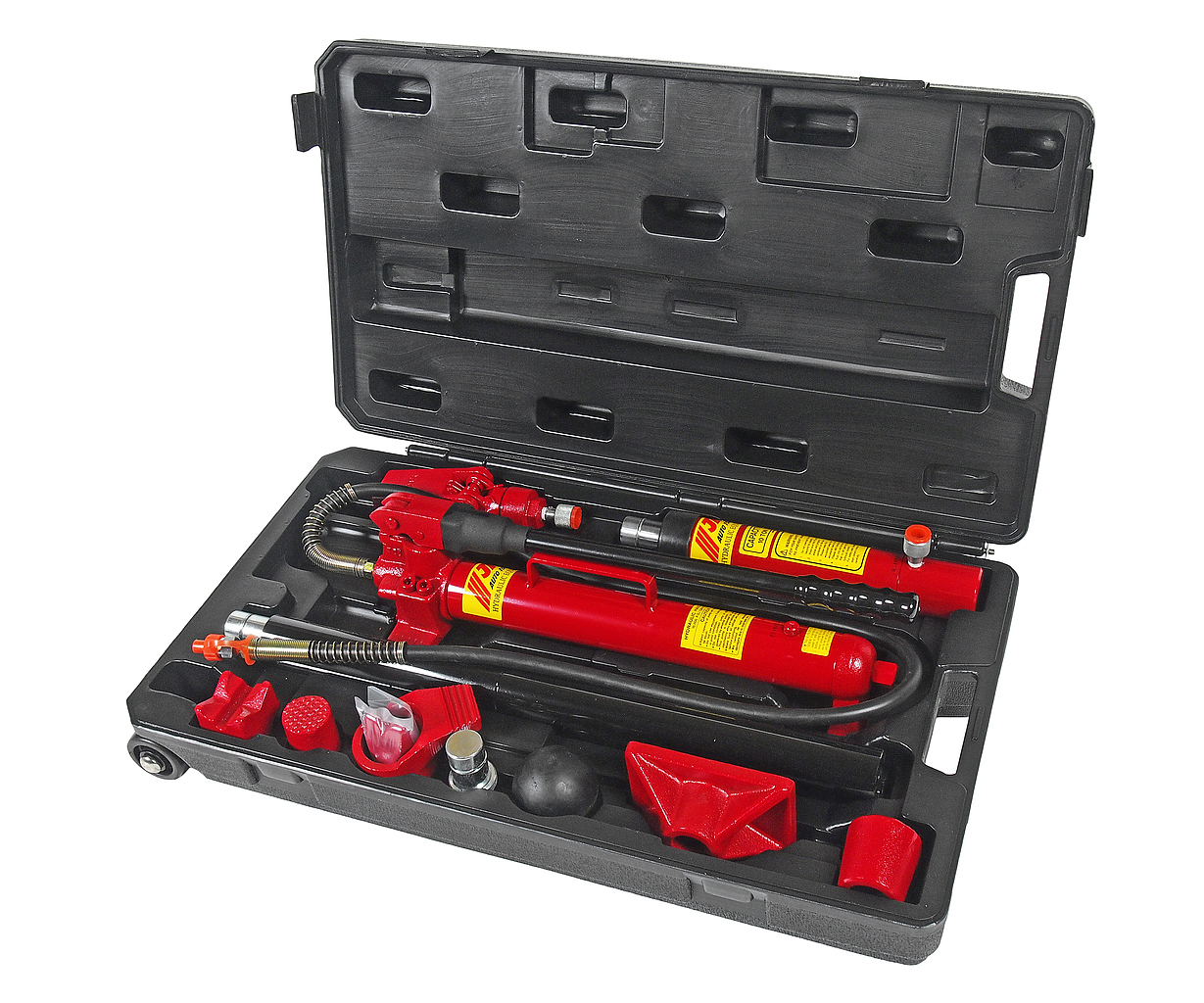 JTC-HB210 Набор инструментов для кузовных работ профессиональный, усилие 10т, 17шт. в кейсе JTC