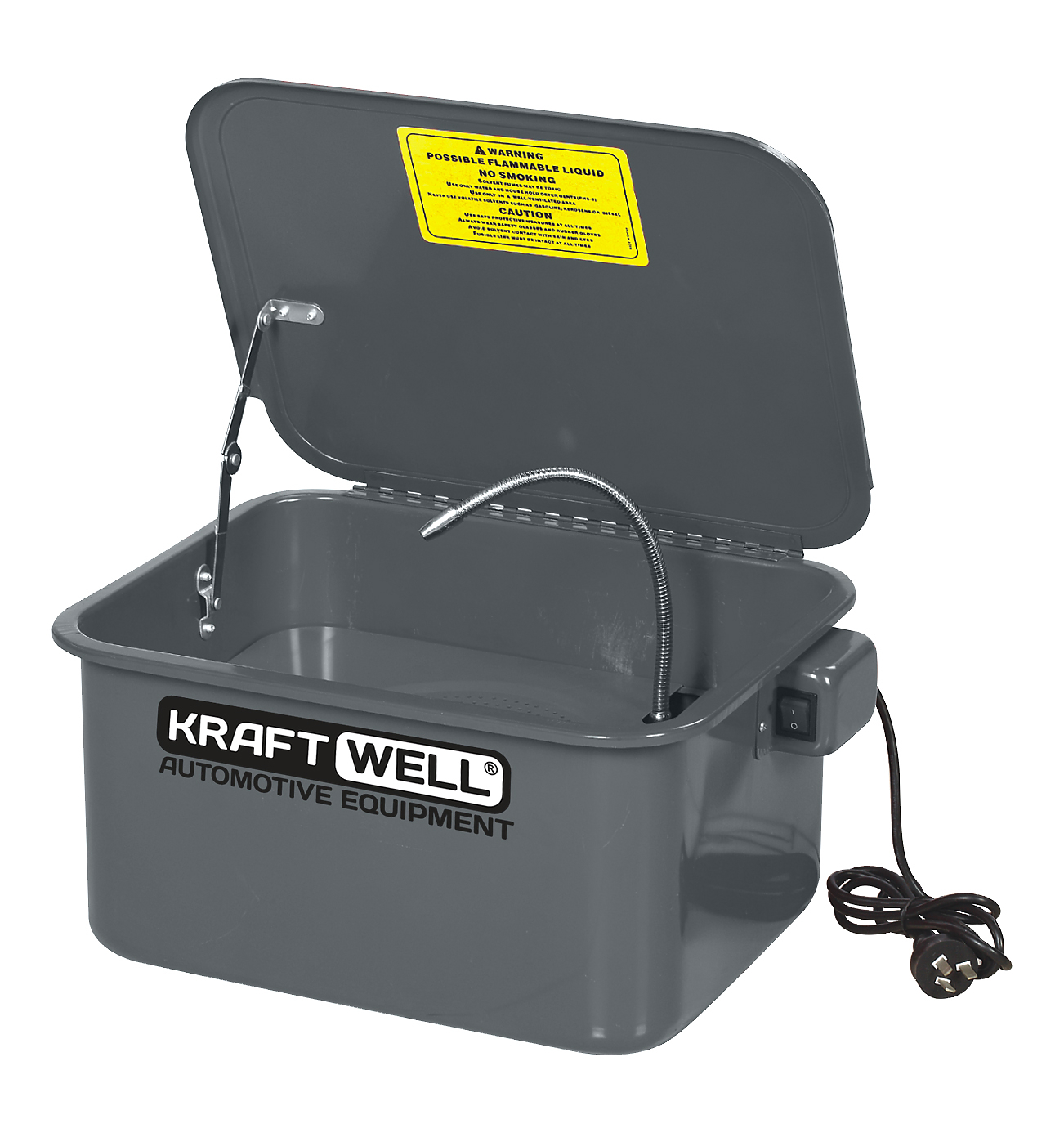 KRW-PW19 Установка для мойки деталей настольная электрическая, 19 л KraftWell