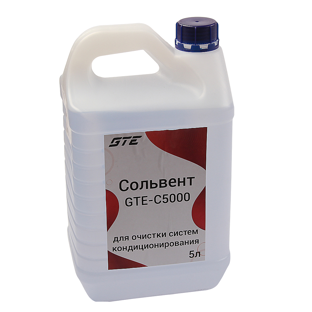 GTE-C5000 - Сольвент промывочный для систем кондиционирования 5л (применяется с JTC-1409 и JTC-4631) GTE 