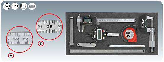 KS-Tools 8151310  Набор измерительных приборов на ложементе