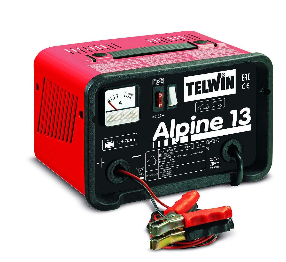 Зарядное устройство ALPINE 13 230V 12V Telwin