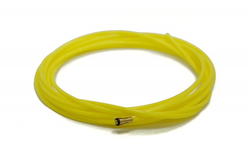 Тефлоновый канал жёлтый &amp;#216; 1.2-1.6mm, 5m