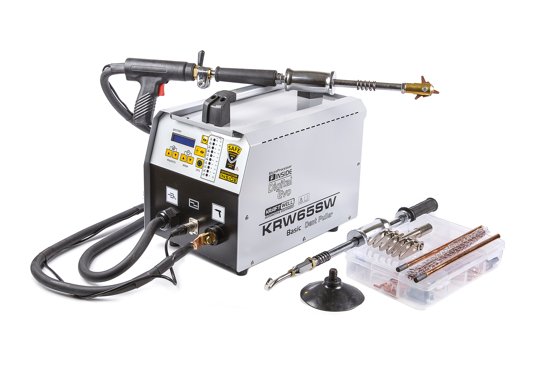 KRW65SW/380L Аппарат для контактной точечной сварки 380 В (споттер) KraftWell
