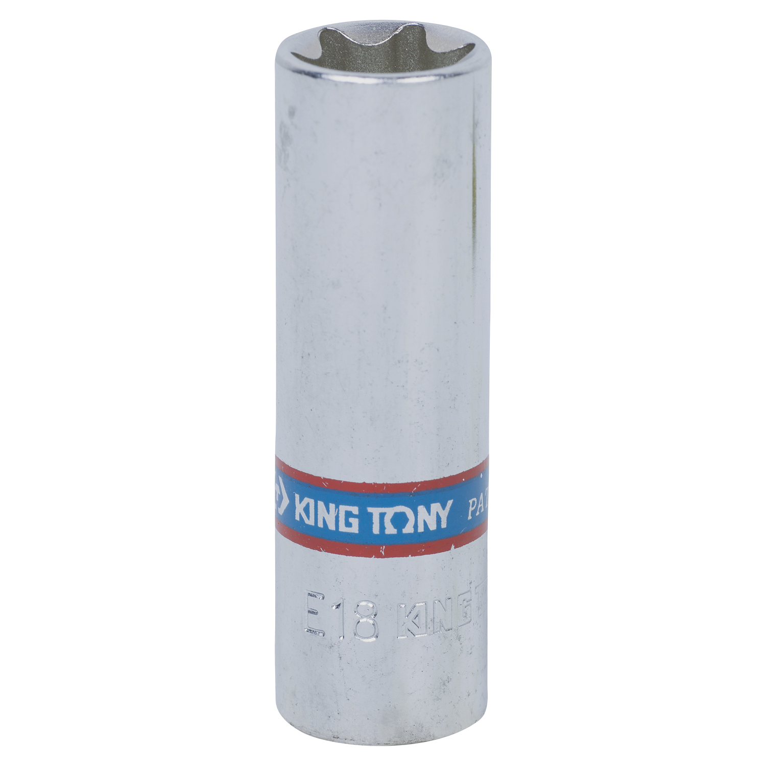 327518M KING TONY Головка торцевая TORX Е-стандарт 3/8", Е18, L = 63 мм