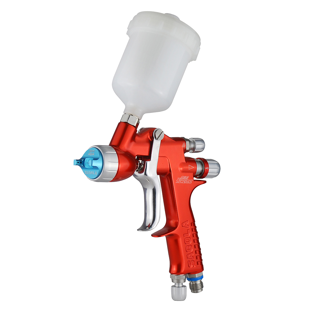 Краскопульт пневматический Sagola Mini Xtreme AQUA 0,8 мм 