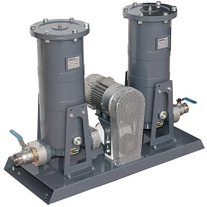 FG-300x2 - Фильтрующая установка с насосом BAG-800 230 VAC pump, 50/15 µm с абсорб.