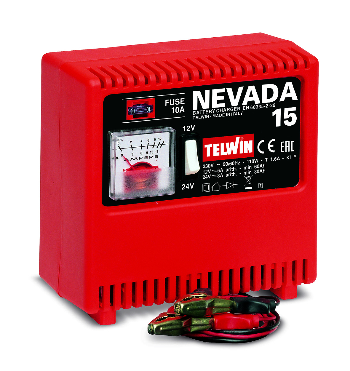 NEVADA 15 Зарядное устройство 230V Telwin (Италия)