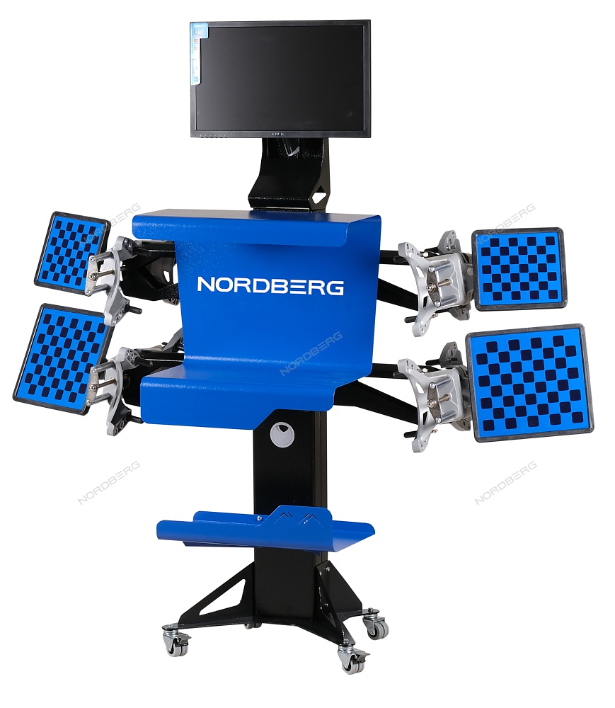 NORDBERG СТЕНД СХОД-РАЗВАЛ 3D модель C804-C четырехкамерный настенный