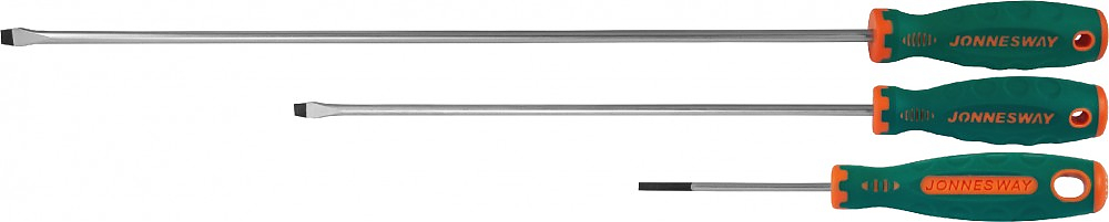D71S250 Отвертка стержневая шлицевая ANTI-SLIP GRIP, SL2.4х50 мм