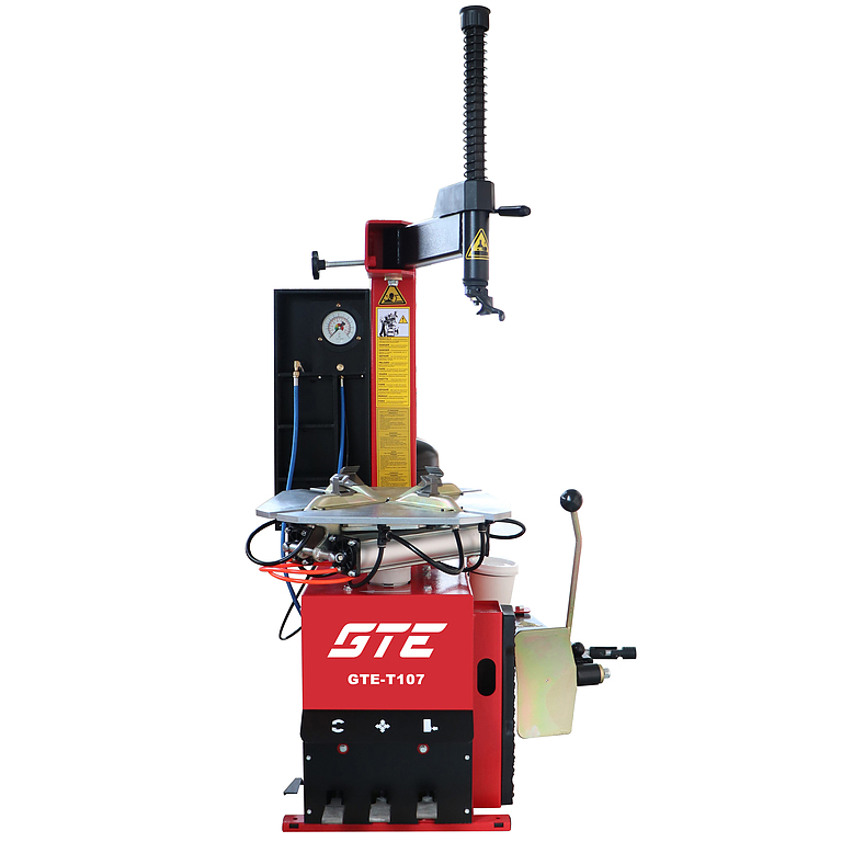 GTE-T107 - Станок шиномонтажный 12"- 24" 220В полуавтоматический взрывная накачка GTE