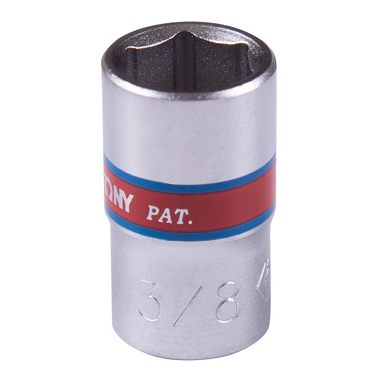 Головка торцевая стандартная шестигранная 1/4", 3/8", дюймовая KING TONY 233512S