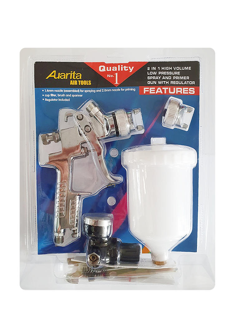 Краскопульт пневматический Auarita H-827 KIT