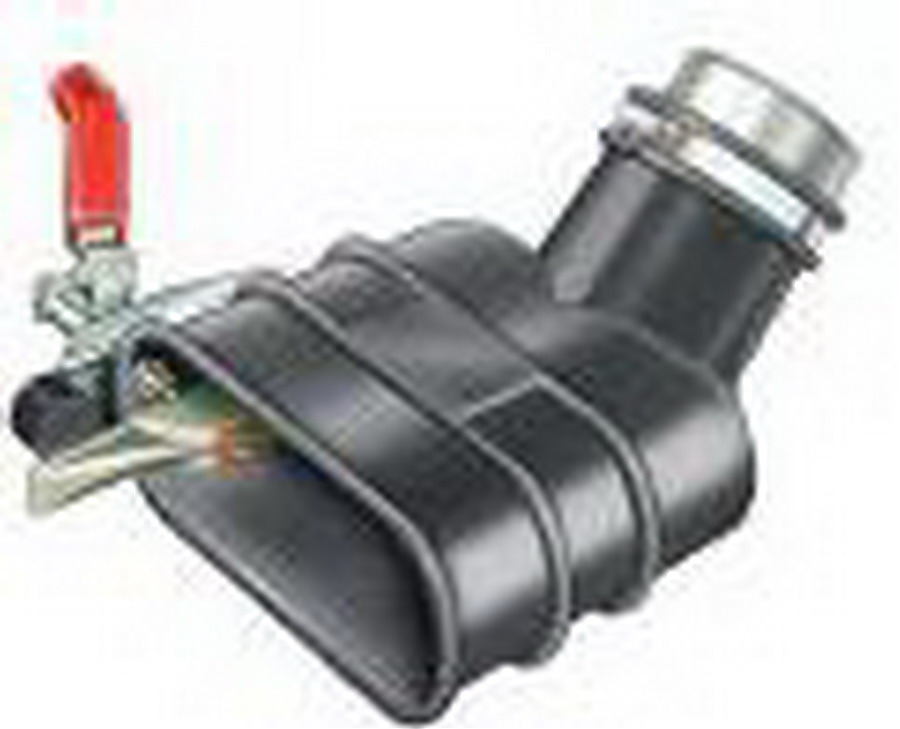 Aerservice BGIM1000075150 Насадка газоприёмная 75 мм. с клещами для одиночных и двойных труб глушителя