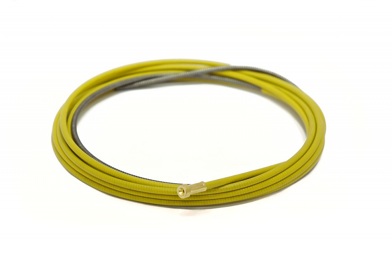 Изолированный стальной канал жёлтый &amp;#216; 1.2-1.6mm, 5m