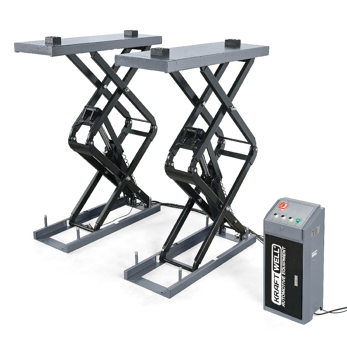 KraftWell FORBI 3.5I Подъёмник комплект ножничный г/п 3,5 т. заглубляемый