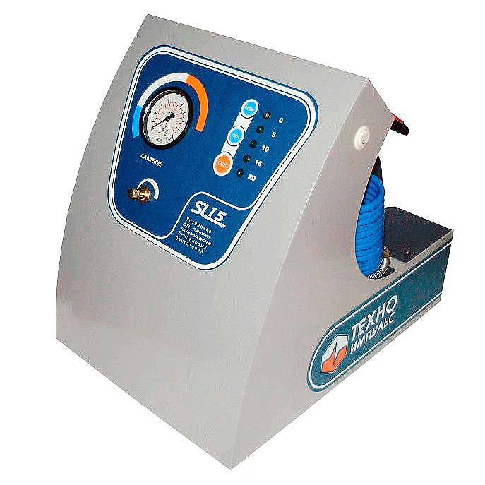 SL-015М установка для промывки инжекторов 1 контур (бен/диз)