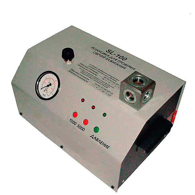 SL-100 установка для проверки свечей зажигания