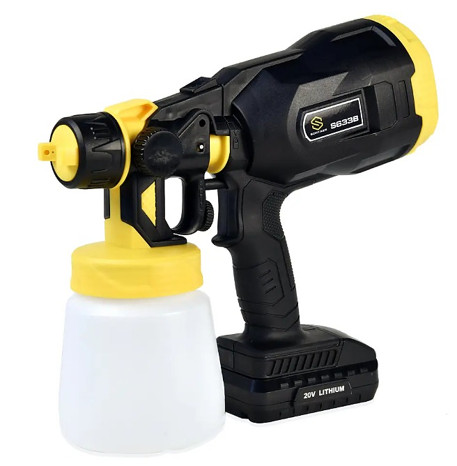 Schtaer S633B-18 аккумуляторный окрасочный пистолет, DC18V, 120W, сопло 1.8