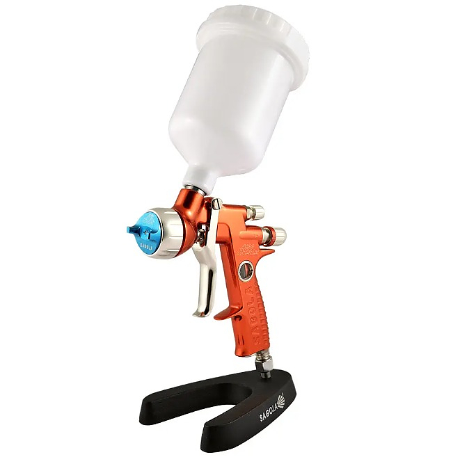 Краскопульт пневматический Sagola 4600 Digital AQUA 1,2XL