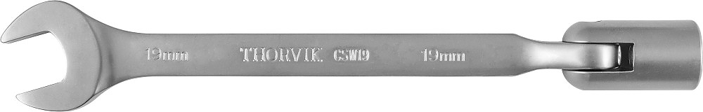 CSW19 Ключ гаечный комбинированный карданный, 19 мм