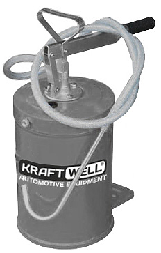 KRW1796 Нагнетатель масла с ручным приводом 16л KraftWell 