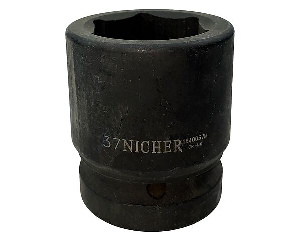 Головка ударная 6-гранная 1" 37mm 1840037M NICHER®