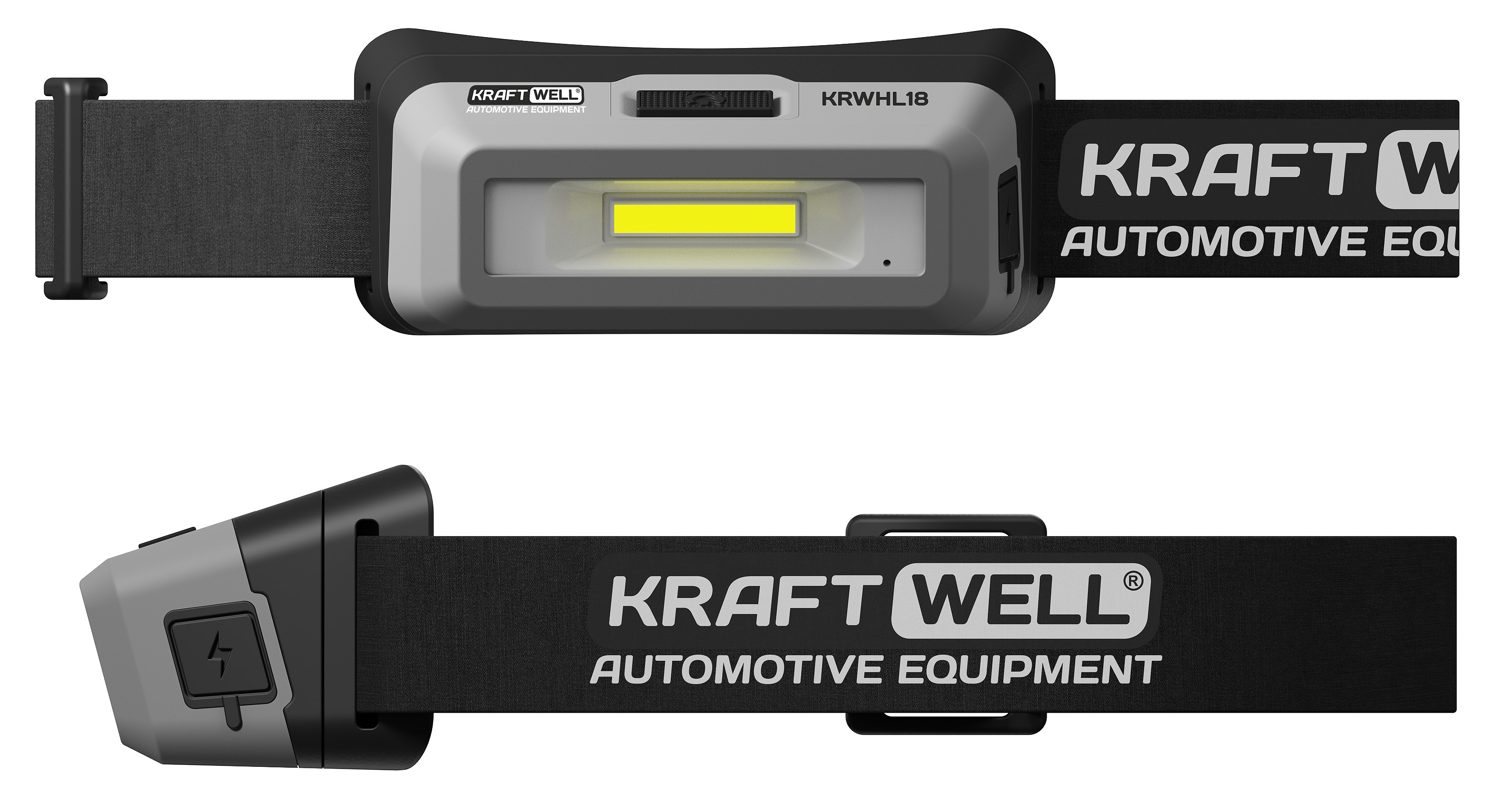 KraftWell KRHL18 Фонарь налобный светодиодный