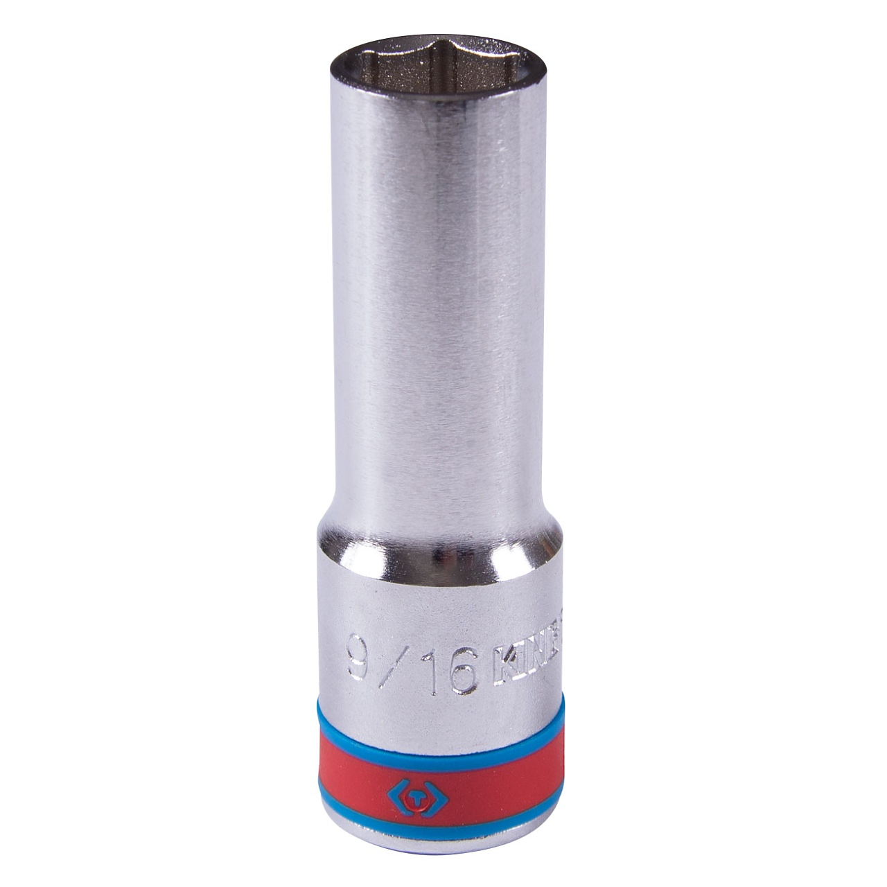 Головка торцевая глубокая шестигранная 1/2", 9/16", дюймовая KING TONY 423518S