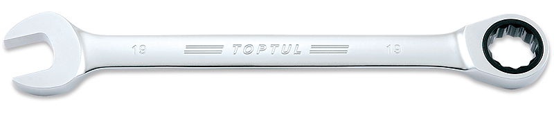 Ключ комбинированный трещоточный 10 мм TOPTUL AOAF1010