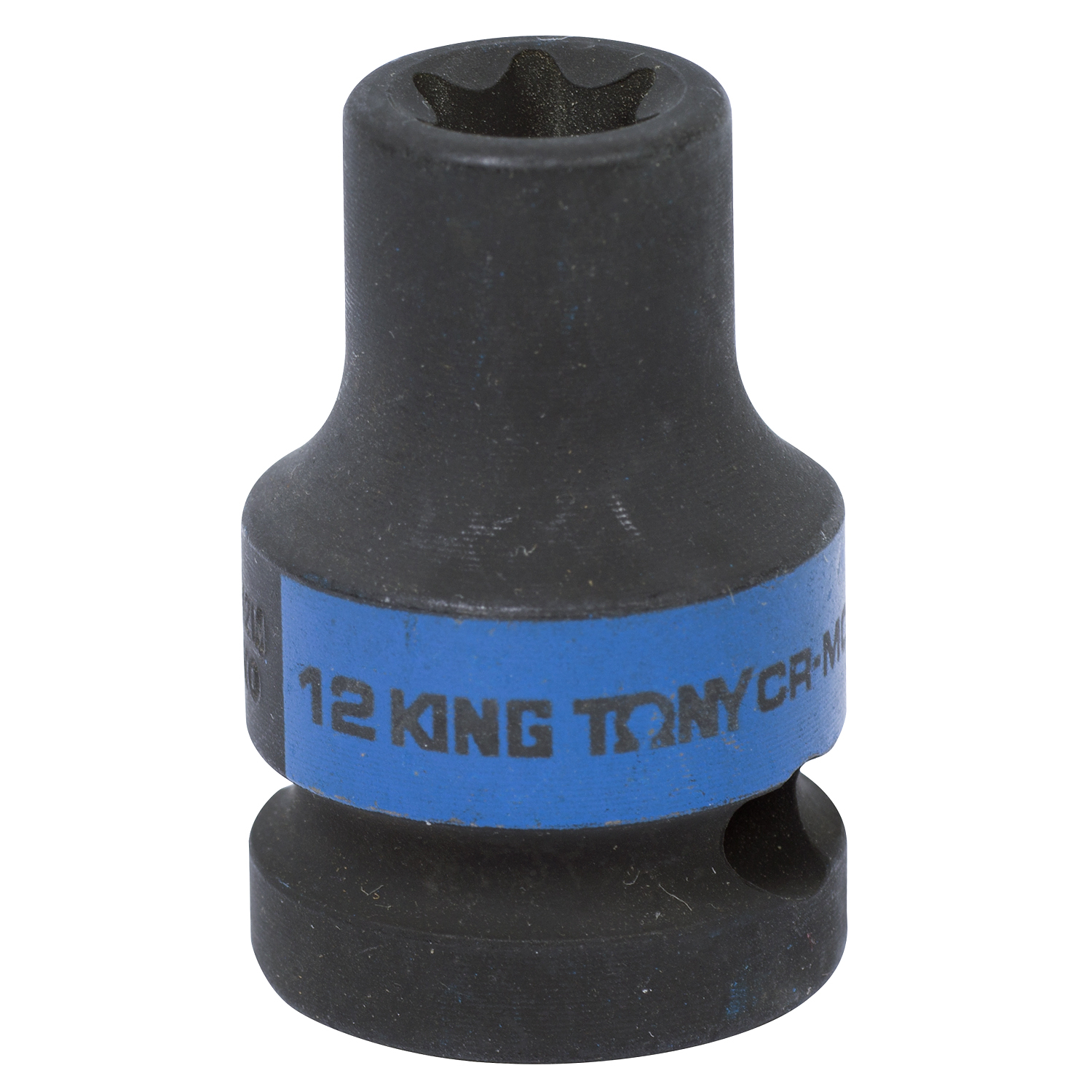 457512M KING TONY Головка торцевая ударная TORX Е-стандарт 1/2", E12, L = 38 мм